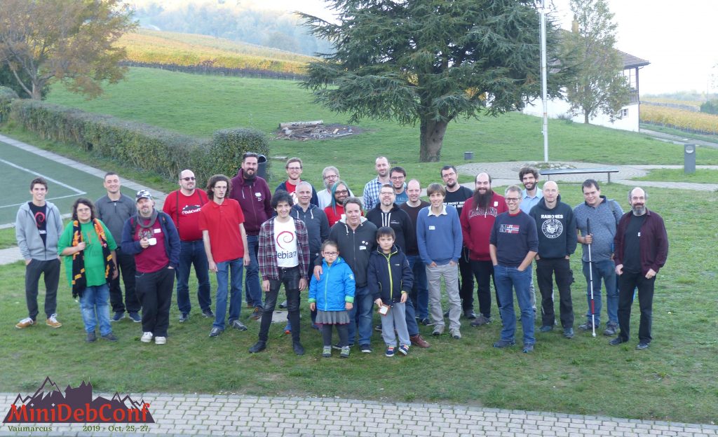 miniDebConf Vaumarcus Group Picture